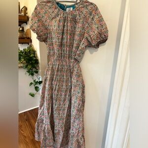 J. Crew Liberty Midi Dress 8